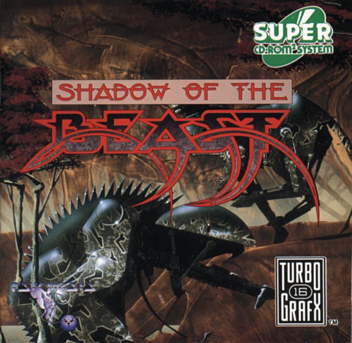 Shadow Of The Beast box art for PC Engine CD